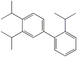 2,3',4'-Triisopropyl-1,1'-biphenyl,,结构式