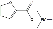 2-フランカルボン酸トリメチル鉛(IV) 化学構造式