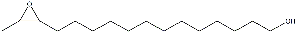 14,15-Epoxyhexadecan-1-ol Structure