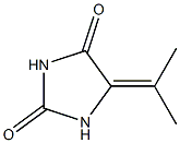 5-Isopropylidenehydantoin Struktur