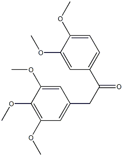 3,3',4,4',5'-Pentamethoxydeoxybenzoin Structure