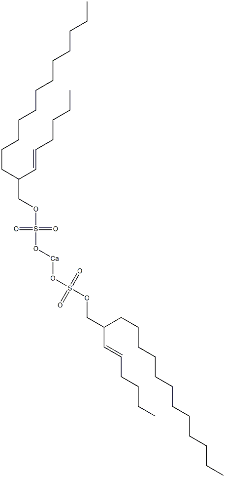  Bis[2-(1-hexenyl)tetradecyloxysulfonyloxy]calcium