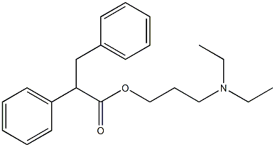 2,3-Diphenylpropionic acid 3-(diethylamino)propyl ester