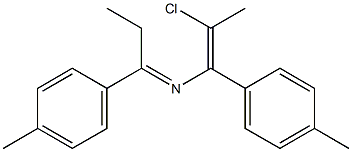 6-Chloro-3,5-bis(4-methylphenyl)-4-aza-3,5-heptadiene|