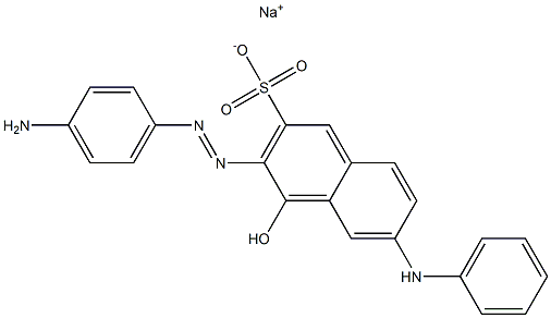 3-[(4-Aminophenyl)azo]-4-hydroxy-6-phenylaminonaphthalene-2-sulfonic acid sodium salt|