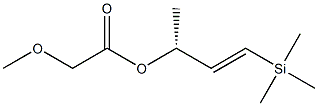 Methoxyacetic acid (E,R)-1-(trimethylsilyl)-1-buten-3-yl ester|