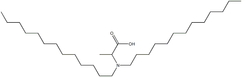 2-(Ditridecylamino)propanoic acid