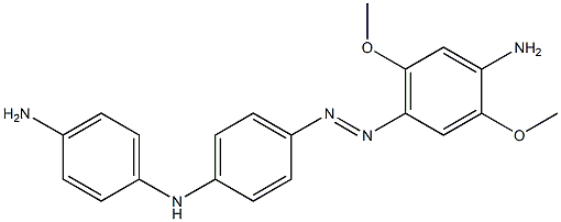 4-[4-(4-Aminophenylamino)phenylazo]-2,5-dimethoxyaniline