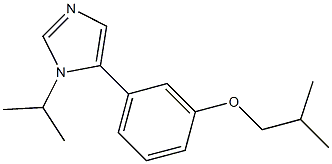  1-Isopropyl-5-[3-(2-methylpropoxy)phenyl]-1H-imidazole