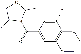  2,4-Dimethyl-3-(3,4,5-trimethoxybenzoyl)oxazolidine