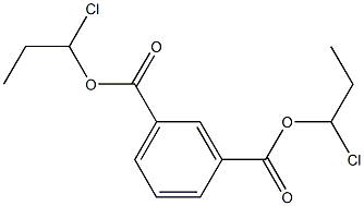 1,3-Benzenedicarboxylic acid bis(1-chloropropyl) ester|