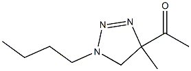 4,5-Dihydro-4-methyl-1-butyl-4-acetyl-1H-1,2,3-triazole