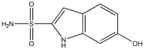 6-Hydroxy-1H-indole-2-sulfonamide Struktur