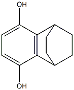 1,2,3,4-Tetrahydro-1,4-ethanonaphthalene-5,8-diol Struktur