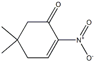 2-Nitro-5,5-dimethyl-2-cyclohexen-1-one Structure