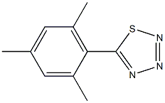 5-(2,4,6-Trimethylphenyl)-1,2,3,4-thiatriazole|