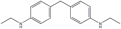 4,4'-Methylenebis(N-ethylaniline),,结构式