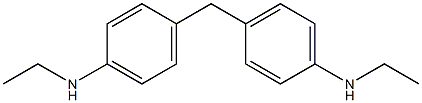 4,4'-Methylenebis(N-ethylaniline) Structure