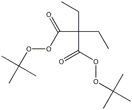 Pentane-3,3-di(peroxycarboxylic acid)di-tert-butyl ester Struktur