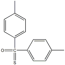 Bis(4-methylphenyl) thioketoneoxide Structure