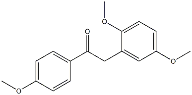 2-(2,5-Dimethoxyphenyl)-1-(4-methoxyphenyl)ethanone