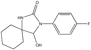 3-(p-Fluorophenyl)-4-hydroxy-2-oxo-1,3-diazaspiro[4.5]decane|