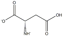 L-Aspartic acid dianion,,结构式