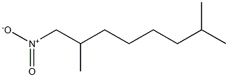 2,7-Dimethyl-1-nitrooctane Structure