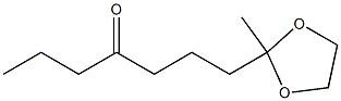 2-Methyl-2-(3-butyrylpropyl)-1,3-dioxolane|