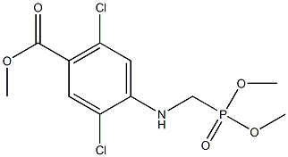 [[[2,5-Dichloro-4-(methoxycarbonyl)phenyl]amino]methyl]phosphonic acid dimethyl ester