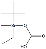 Carbonic acid methyl(tert-butyldimethylsilyl) ester Structure