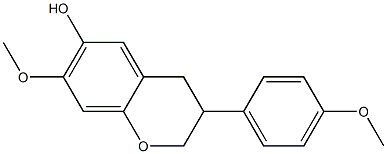  7-Methoxy-3-(4-methoxyphenyl)-3,4-dihydro-2H-1-benzopyran-6-ol