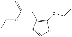 5-Ethoxy-4-ethoxycarbonylmethyloxazole Structure