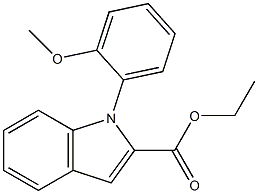 1-(2-Methoxyphenyl)-1H-indole-2-carboxylic acid ethyl ester|