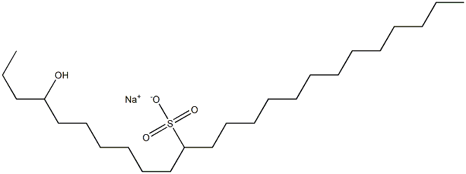  4-Hydroxytetracosane-11-sulfonic acid sodium salt