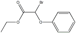 Bromo(phenoxy)acetic acid ethyl ester,,结构式