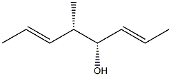 (4S,2E,5S,6E)-4-Methyl-2,6-octadien-5-ol Structure