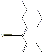 2-Cyano-3-propyl-2-hexenoic acid ethyl ester