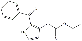 (2-Benzoyl-1H-pyrrol-3-yl)acetic acid ethyl ester