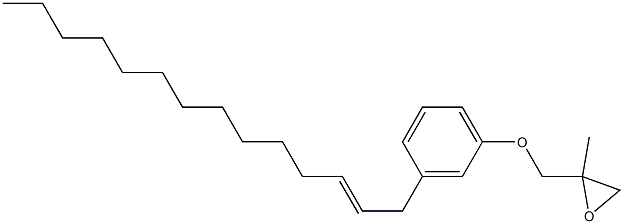3-(2-Tetradecenyl)phenyl 2-methylglycidyl ether|