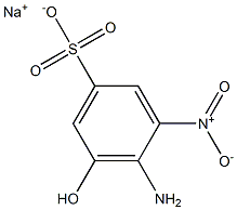 4-Amino-5-hydroxy-3-nitrobenzenesulfonic acid sodium salt