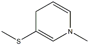  1-Methyl-3-methylthio-1,4-dihydropyridine