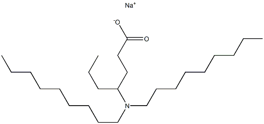 4-(Dinonylamino)heptanoic acid sodium salt