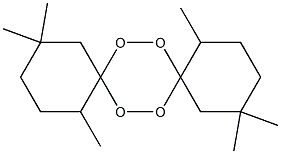 1,4,4,10,13,13-Hexamethyl-7,8,15,16-tetraoxadispiro[5.2.5.2]hexadecane Structure