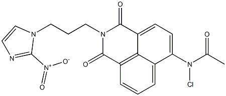  6-(Chloroacetylamino)-2-[3-(2-nitro-1H-imidazole-1-yl)propyl]-1H-benzo[de]isoquinoline-1,3(2H)-dione