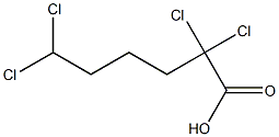 2,2,6,6-Tetrachlorohexanoic acid|