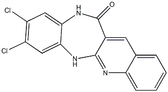 8,9-Dichloro-6H-quino[2,3-b][1,5]benzodiazepin-12(11H)-one