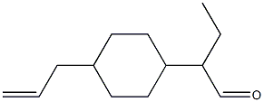 2-[4-(2-Propenyl)cyclohexyl]butanal