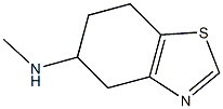 4,5,6,7-Tetrahydro-N-methyl-5-benzothiazolamine Struktur