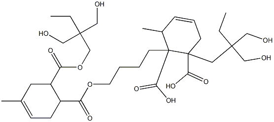 3-Methyl-4-cyclohexene-1,2-dicarboxylic acid 1-[2,2-bis(hydroxymethyl)butyl]2-[4-[2-[2,2-bis(hydroxymethyl)butoxycarbonyl]-4-methyl-4-cyclohexen-1-ylcarbonyloxy]butyl] ester